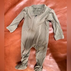 WildBird Olive Green Kids Footie